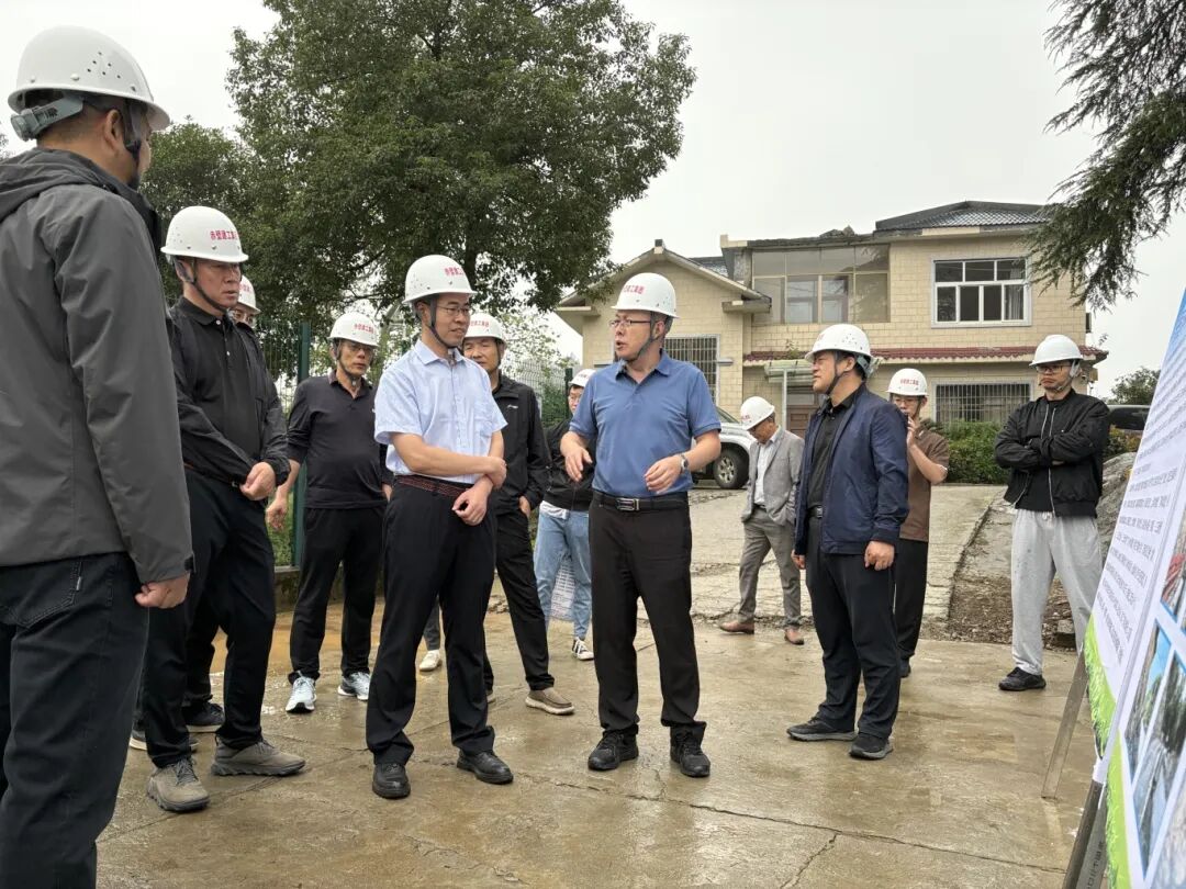 水利部建安中心来我市调研双石水库除险加固工作